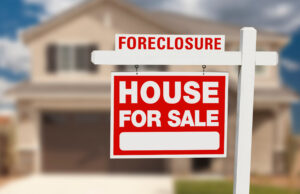 How does foreclosure filing affect the housing market?